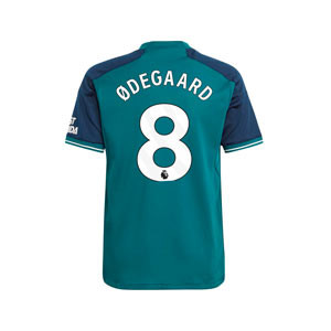 Camiseta adidas 3a Arsenal niño Odegaard 2023 2024 - Camiseta tercera infantil adidas del Arsenal Odegaard 2023 2024 - verde