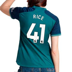Camiseta adidas 3a Arsenal mujer Rice 2023 2024