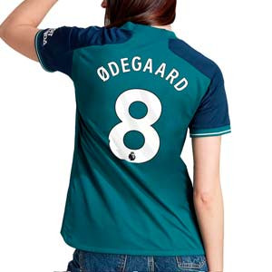Camiset adidas 3a Arsenal mujer Odegaard 2023 2024