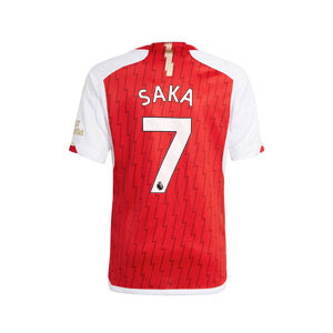 Camiseta adidas Arsenal niño Saka 2023 2024