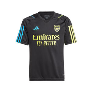 Camiseta adidas Arsenal entrenamiento niño - Camiseta de entrenamiento infantil adidas del Arsenal FC - negra