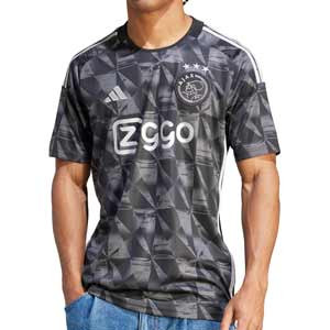 Camiseta adidas 3a Ajax 2023 2024 - Camiseta adidas tercera equipación adidas del Ajax FC - negra