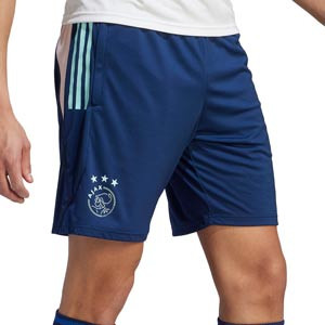 Short adidas Ajax entrenamiento - Pantalón corto de entrenamiento adidas del Ajax FC - azul marino