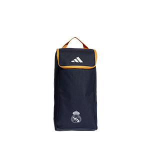 Zapatillero adidas Real Madrid CF - Portabotas adidas del Real Madrid (36x18x12) cm - azul marino