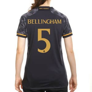 Camiseta adidas 2a Real Madrid Bellingham mujer 2023 2024
