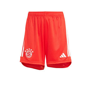 Short adidas Bayern niño 2023 2024 - Pantalón corto primera equipación infantil adidas del Bayern de Múnich 2023 2024 - rojo