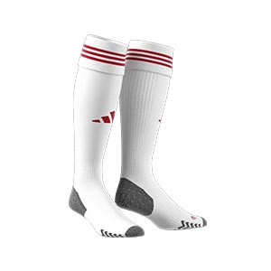 Medias adidas Adisock 23 - Medias de fútbol adidas - blancas, rojas