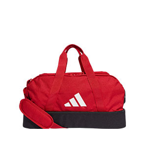 Bolsa de deporte adidas Tiro pequeña con zapatillero - Bolsa de deportes con zapatillero adidas Tiro (28 x 48 x 27 cm) - roja