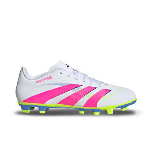 adidas Predator Club FG/MG - Botas de fútbol adidas FG/MG para césped artificial - blancas