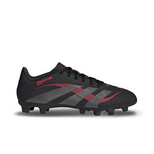 adidas Predator Club FG/MG - Botas de fútbol infantiles adidas FG/MG para césped artificial - negras