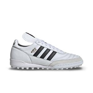 adidas Mundial Team TF - Zapatillas de fútbol multitaco de piel de canguro adidas TF suela turf - blancas