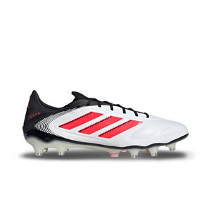 adidas Copa Pure 3 Elite FG - Botas de fútbol adidas FG para césped natural o artificial de última generación - blancas