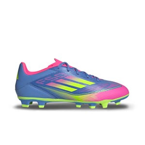 adidas F50 Club FG/MG - Botas de fútbol adidas FG/MG para césped artificial - azules