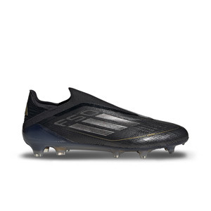 adidas F50 Elite LL FG - Botas de fútbol sin cordones adidas FG para césped natural o artificial de última generación - negras