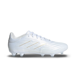 adidas Copa Pure 2 League FG - Botas de fútbol adidas FG para césped natural o artificial de última generación - blancas