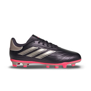 adidas Copa Pure 2 Club FxG J - Botas de fútbol infantiles adidas FG para césped natural o artificial de última generación - púrpuras