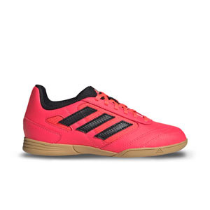 adidas Super Sala 2 J - Zapatillas de fútbol sala infantiles adidas suela lisa IN - rosas