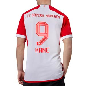 Camiseta adidas Bayern Kane 2023 2024 - Camiseta primera equipación adidas del Bayern de Múnich de Harry Kane 2023 2024 - blanca, roja
