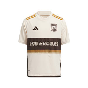 Camiseta adidas 3a Los Angeles FC niño 2024 - Camiseta infantil de la tercera equipación adidas de Los Angeles FC 2024 - beige