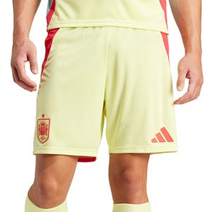 Short adidas España 2a - Pantalón corto segunda equipación adidas de la selección española - amarillo