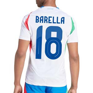 Camiseta adidas 2a Italia Barella authentic 2024