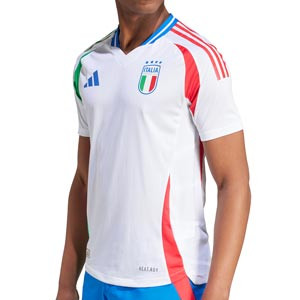 Camiseta adidas 2a Italia authentic 2024 - Camiseta authentic de la segunda equipación adidas de Italia  2024 - blanca