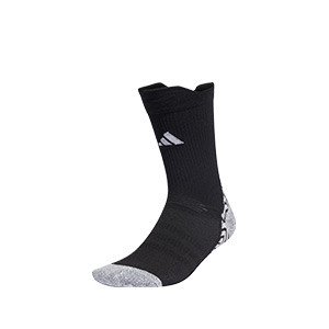 Calcetines adidas Football Grip Knitted Light finos - Calcetines media caña antideslizantes finos de entrenamiento de fútbol adidas - negros