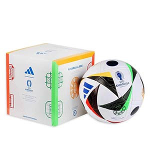 Balón adidas Euro24 League Box talla 5 - Balón de fútbol adidas de la Eurocopa 2024 talla 5 en caja - blanco