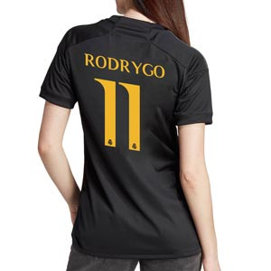 Camiseta adidas 3a Real Madrid Rodrygo mujer 2023 2024
