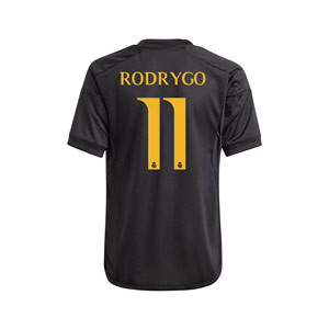 Camiseta adidas 3a Real Madrid Rodrygo niño 2023 2024