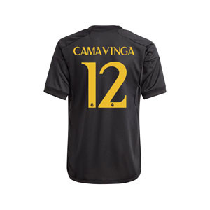 Camiseta adidas 3a Real Madrid Camavinga niño 2023 2024