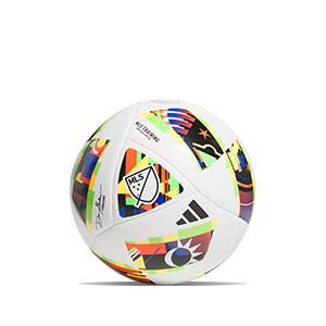 Balón adidas MLS 2024 Training talla 4 - Balón de fútbol adidas de la Major League Soccer en talla 4 - blanco