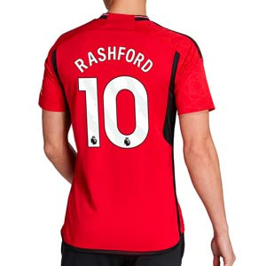 Camiseta adidas United Rashford 2023 2024 - Camiseta primera equipación adidas de Marcus Rashford del Manchester United 2023 2024 - roja