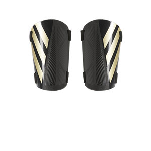 adidas Tiro Club - Espinilleras de fútbol adidas con cintas de velcro - negras