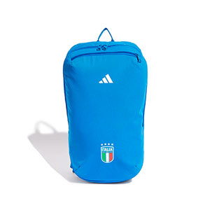 Mochila adidas Italia - Mochila de deporte adidas de la selección italiana (50 x 30 x 19) cm - azul marino