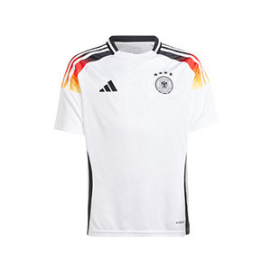 Camiseta adidas Alemania niño 2024 - Camiseta infantil de la primera equipación adidas de Alemania  2024 - blanca