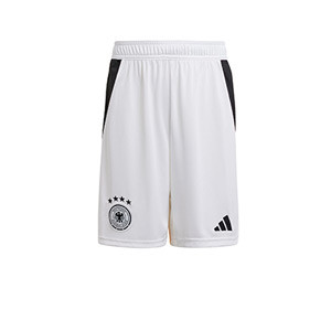 Short adidas Alemania niño 2024 - Pantalón corto infantil primera equipación adidas de la selección alemana - blanco