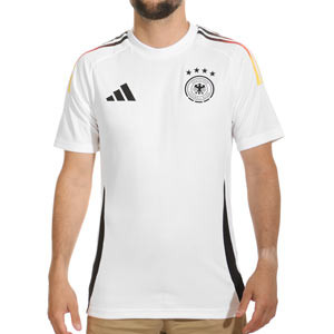 Camiseta adidas Alemania Fan - Camiseta fan de la primera equipación adidas de Alemania 2024 - blanca