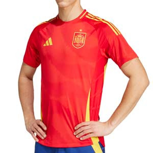 Camiseta adidas España authentic 2024 - Camiseta authentic de la primera equipación adidas de España  2024 - roja