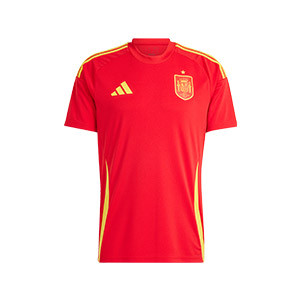 Camiseta adidas España Fan  - Camiseta fan de la primera equipación adidas de España 2024 - roja