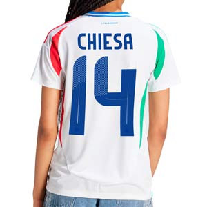 Camiseta mujer adidas 2a Italia Chiesa 2024