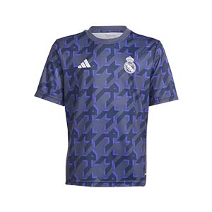Camiseta adidas Madrid niño pre-match