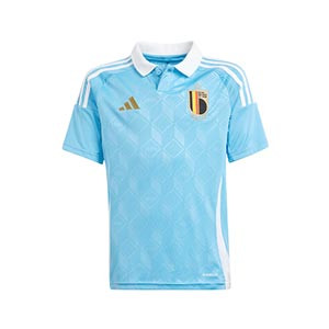 Camiseta adidas 2a Bélgica niño 2024 - Camiseta infantil de la segunda equipación adidas de Argentina  2024 - azul