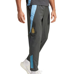 Pantalón adidas Argentina pre-match - Pantalón largo pre-partido adidas de la selección argentina - negro