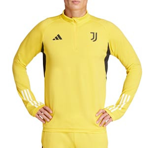 Sudadera adidas Juventus entrenamiento - Sudadera de entrenamiento adidas de la Juventus de Turín - amarilla