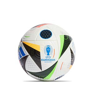 Balón adidas Euro24 Pro talla 5 - Balón de fútbol adidas de la Eurocopa 2024 talla 5 - blanco