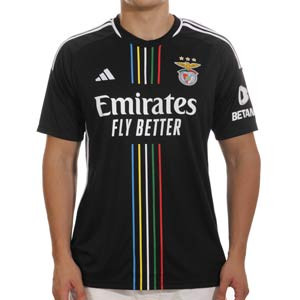 Camiseta adidas 2a Benfica 2023 2024 - Camiseta segunda equipación adidas del Benfica 2023 2024 - negra