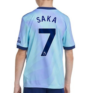 Camiseta adidas 3a Arsenal niño Saka 24 25 PL