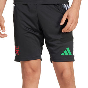 Short adidas Arsenal entrenamiento UCL - Pantalón corto de entrenamiento adidas del Arsenal FC para la Champions 2024 2025 - negro