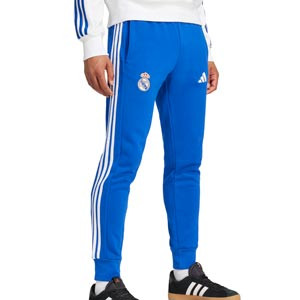 Pantalón adidas Real Madrid DNA - Pantalón largo de algodón de calle adidas del Real Madrid - azul marino
